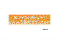 2019年家电行业数字化发展分析报告.pptx