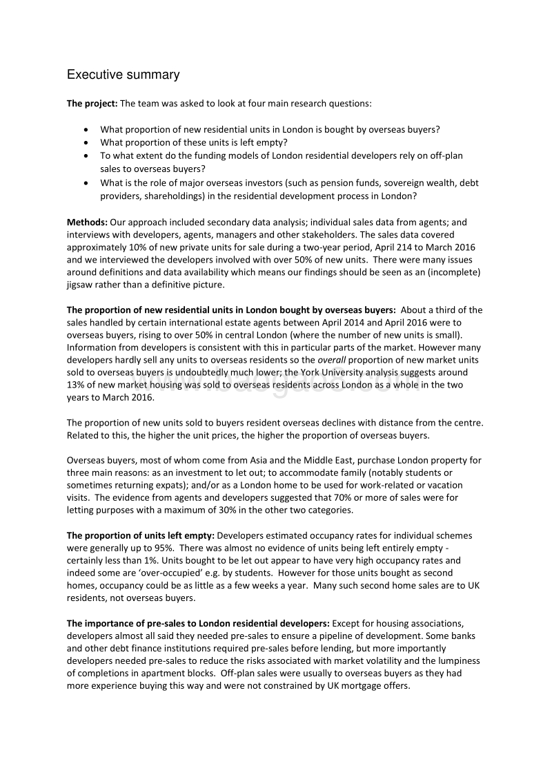 海外投资者在伦敦新建住宅市场中的作用（英文版）.pdf_第3页