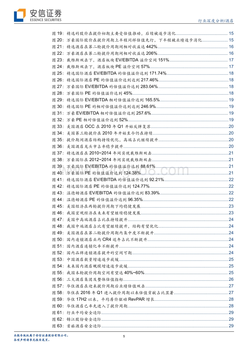 酒店行业深度分析：提价周期下，酒店行业估值几何.pdf_第5页