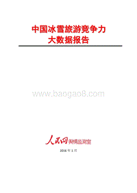 中国冰雪旅游竞争力大数据报告.pdf