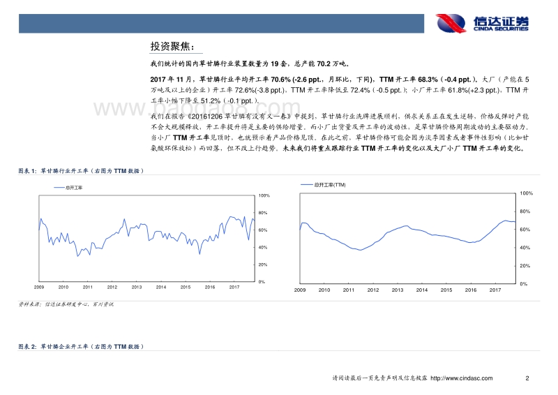 农药行业定期报告：开工率维持高位，草甘膦与甘氨酸价格小幅回落.pdf_第4页