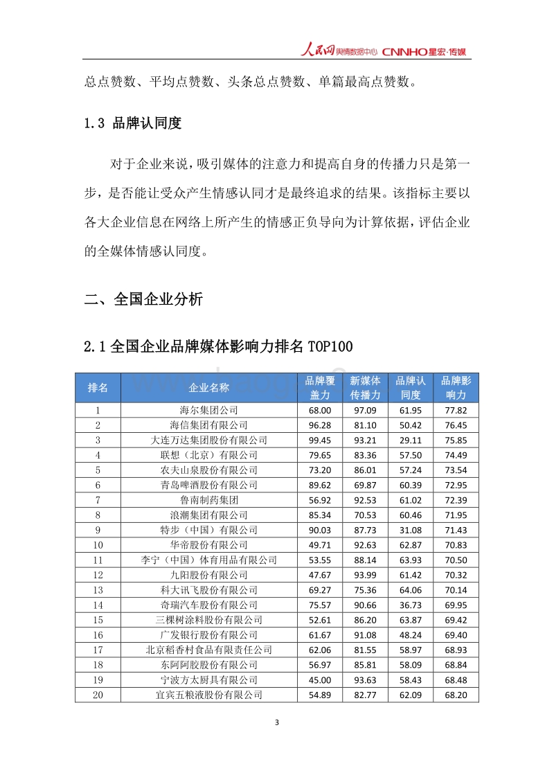 2017年12月中国企业品牌媒体影响力研究报告上.pdf_第4页