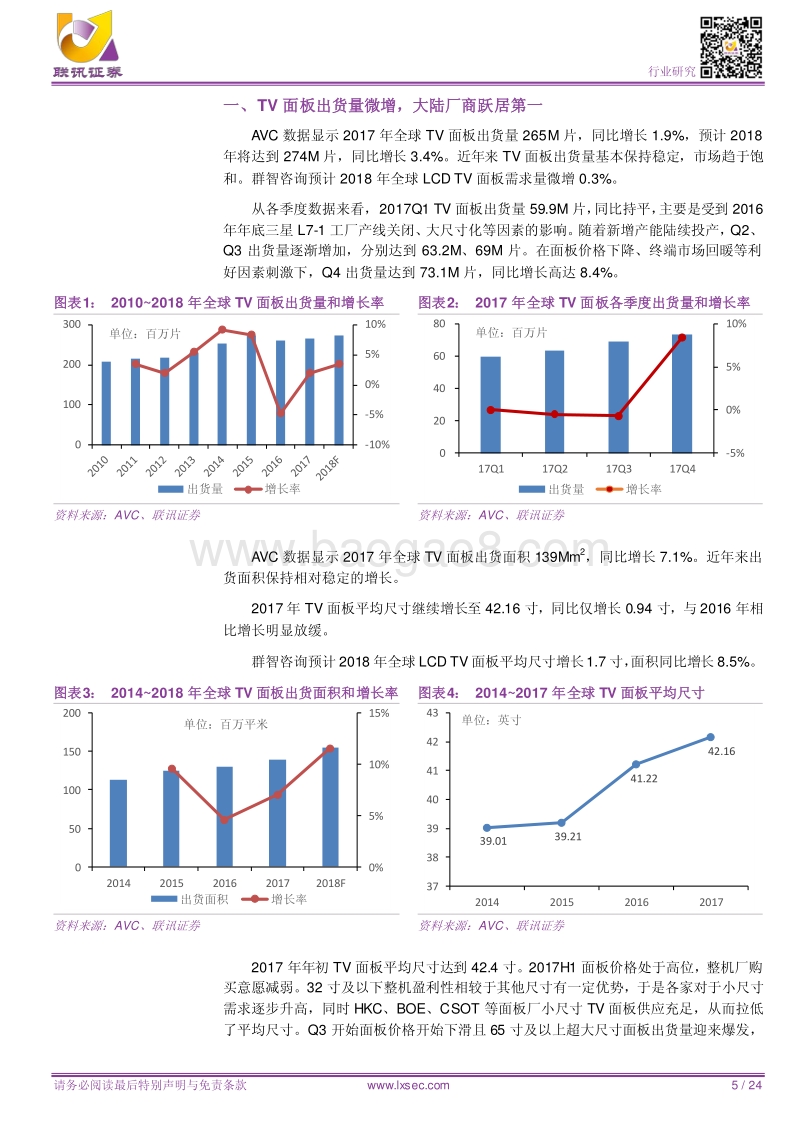 2018电子行业TV面板研究报告.pdf_第5页