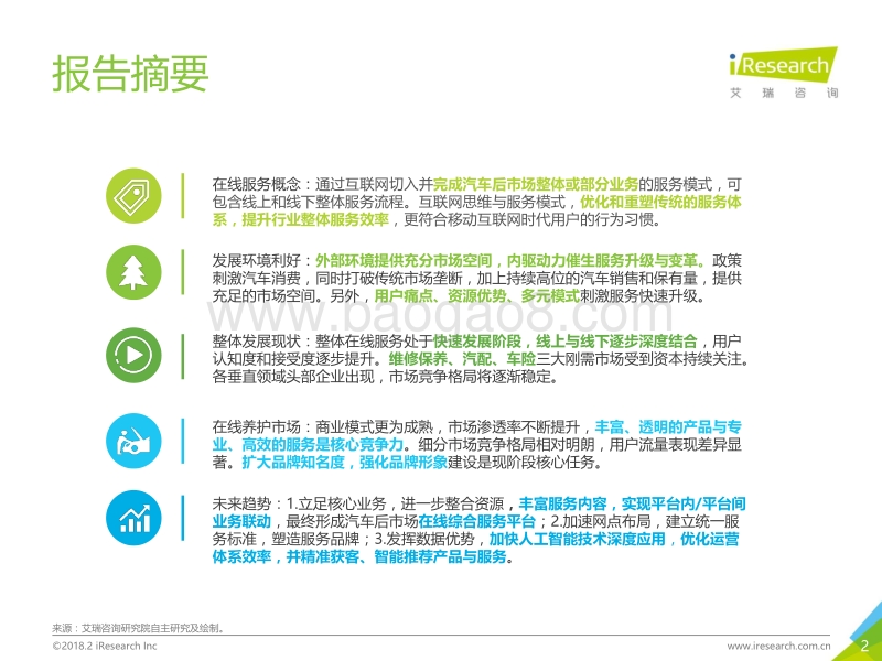 2018年中国汽车后市场在线服务白皮书.pdf_第2页
