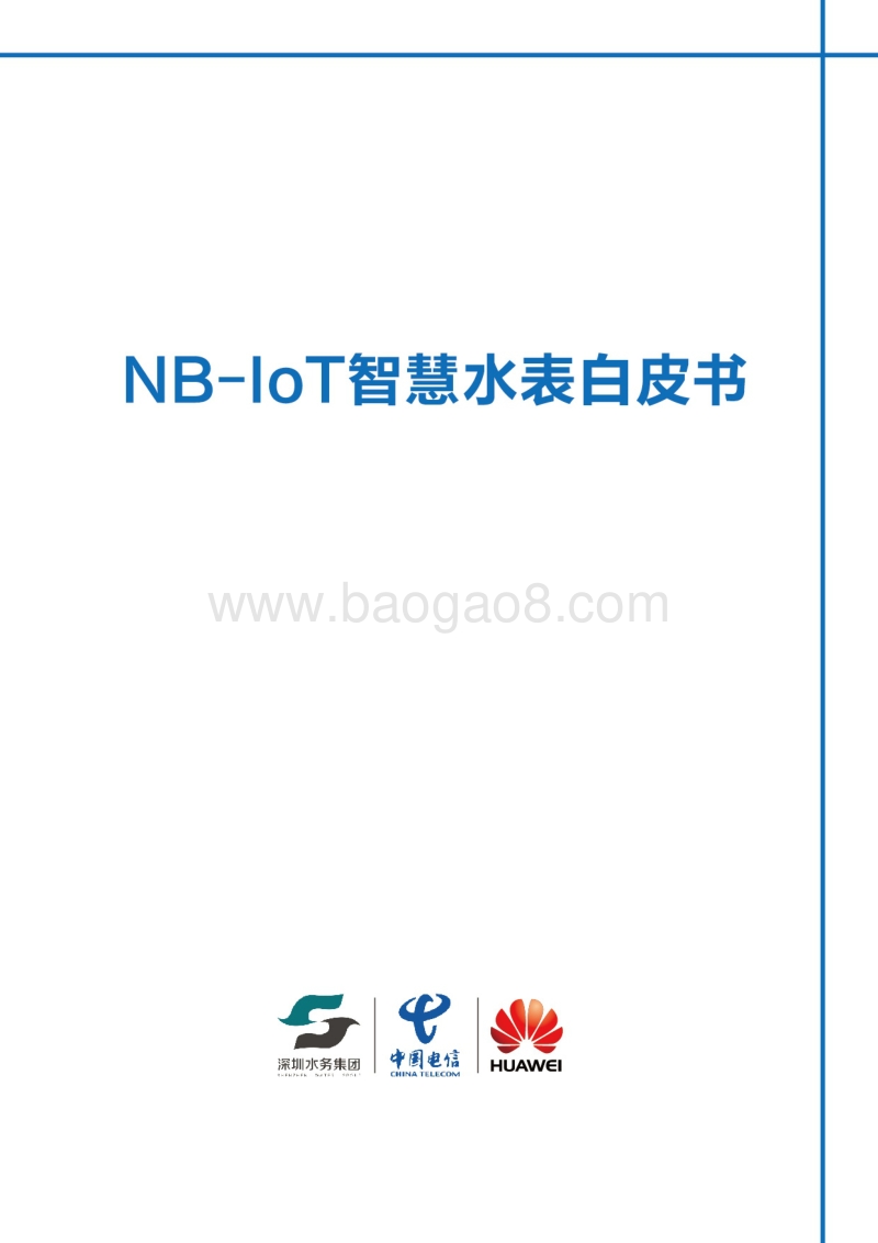 NB-IOT智慧水表白皮书.pdf_第1页