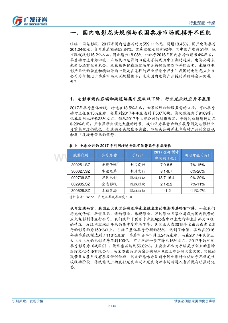 好莱坞并购史回顾：美国电影百年荣光与微暗；巨头入局将重塑中国电影产业格局.pdf_第5页