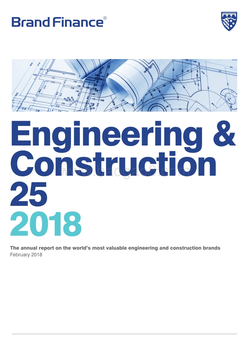 2018工程建设25强品牌报告（英文版）.pdf_第1页