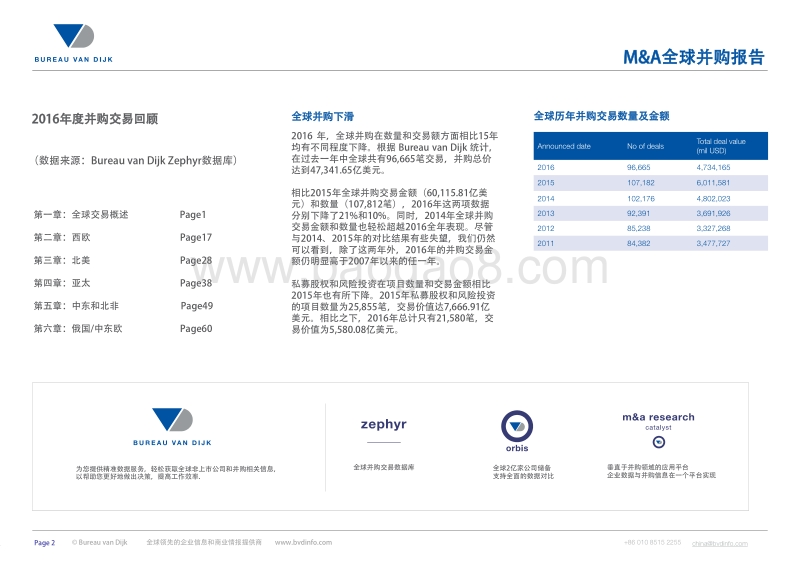 2016年全球并购报告.pdf_第2页