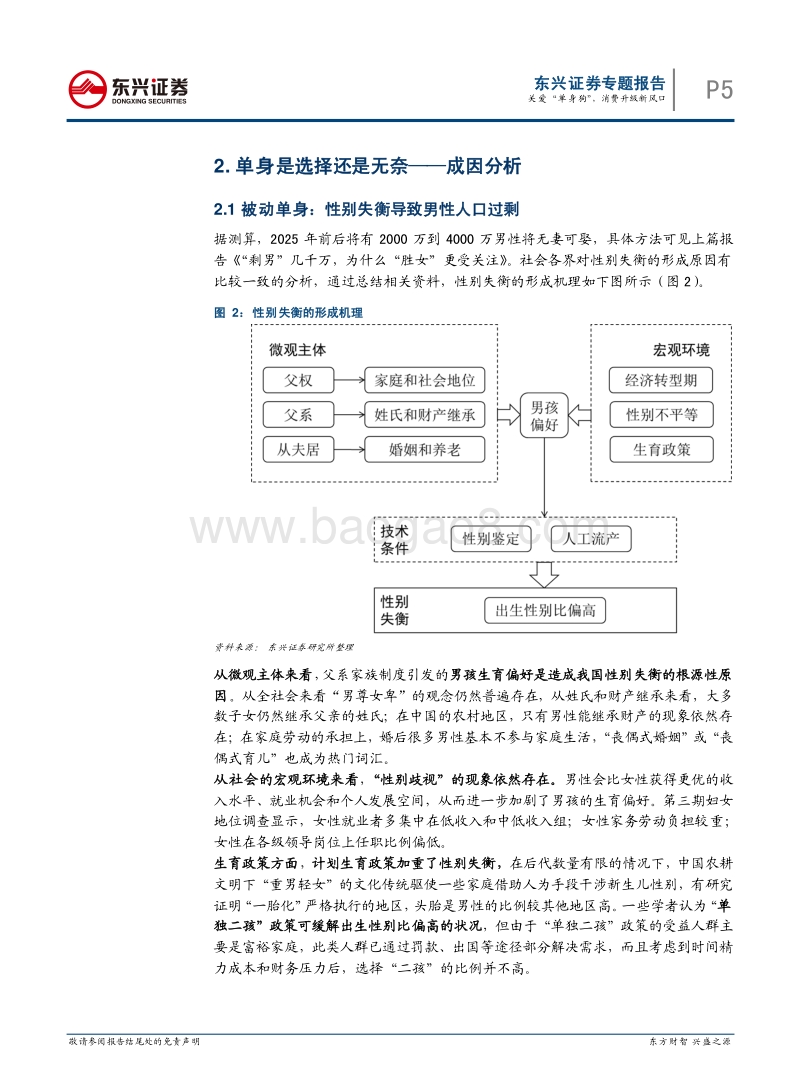 人口专题报告（二）：关爱“单身狗”，消费升级新风口.pdf_第5页