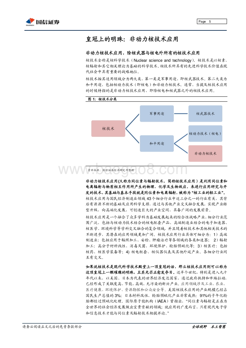 核技术应用领域概览，万亿市场蓝海静待强者开拓.pdf_第5页
