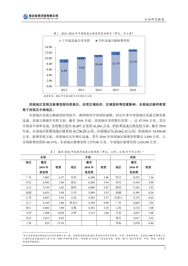2017-2018年中国高速公路行业研究报告.pdf_第3页
