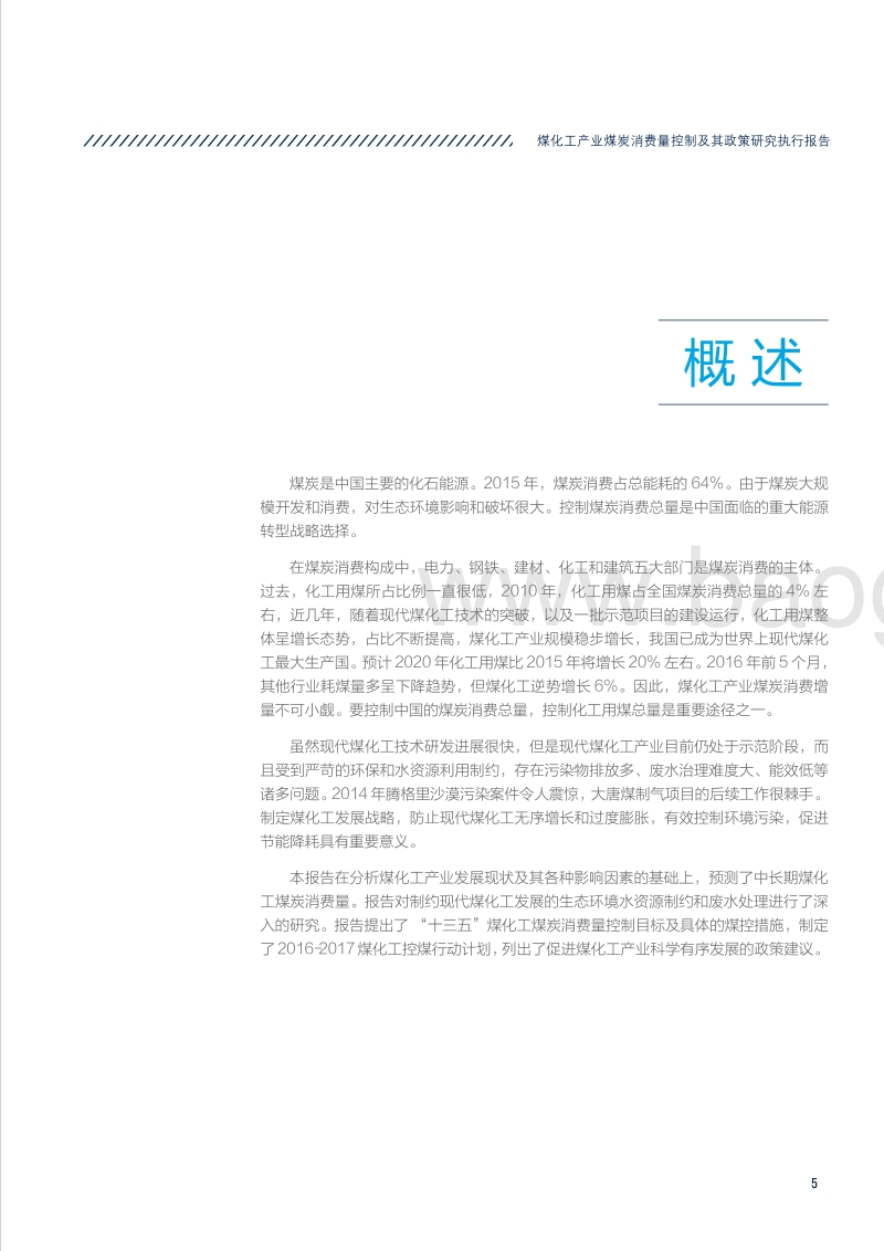 煤化工产业煤炭消费量控制及其政策研究.pdf_第5页