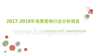 2017-2018年场景营销行业分析报告.pptx