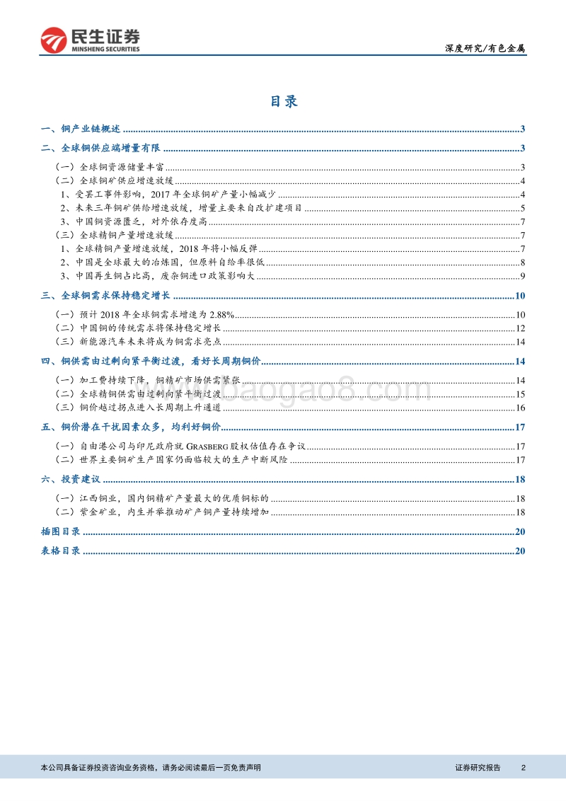 有色金属深度报告：铜矿增量放缓，铜价进入长周期上行通道.pdf_第2页