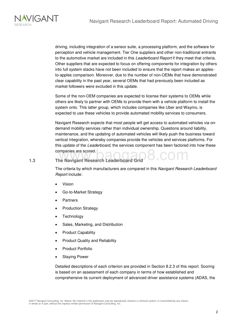 Navigant研究排行榜报告：自动驾驶（英文版）.pdf_第3页