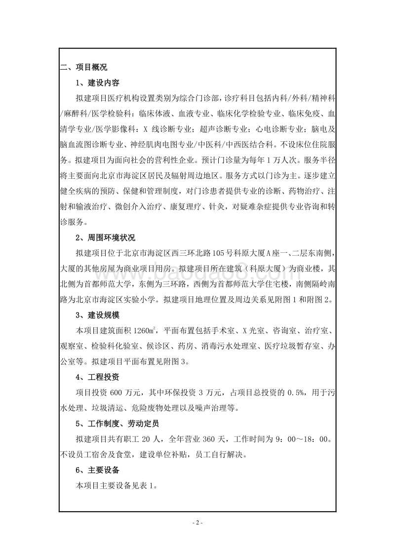 XX门诊部有限公司环境影响评价报告表.pdf_第5页