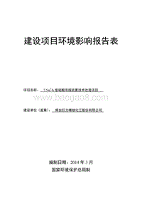 XX化工厂环境影响评价报告书.pdf