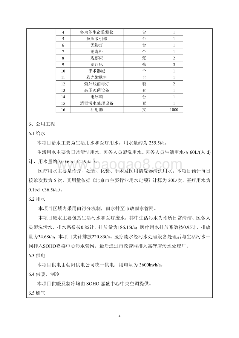 XX医疗美容诊所环境影响评价报告表.pdf_第4页