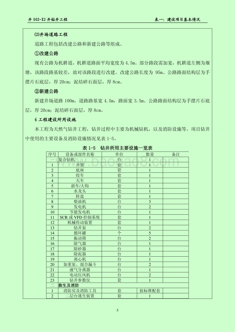 XX公司钻井工程环境影响评价报告书.pdf_第5页
