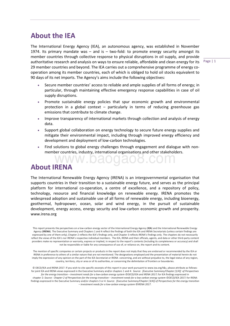 能源转型全景图：低碳能源系统的投资需求（英文版）.pdf_第2页