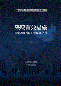 采取有效措施，抑制2017年工业煤耗上升.pdf