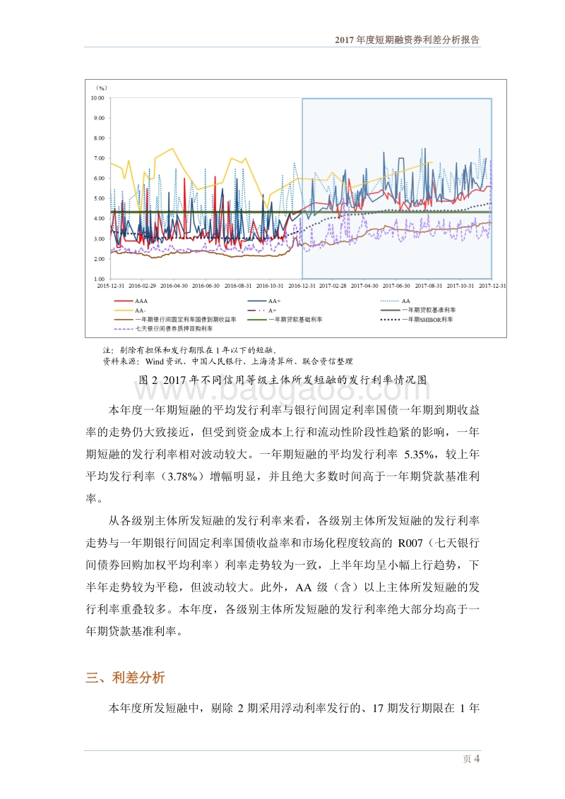 2017-2018年度短期融资券利差分析报告.pdf_第5页