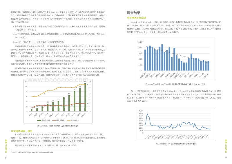 中国野生物网络犯罪2016年度电子商务及社交媒体监测.pdf_第2页