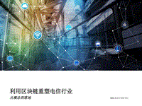 2018利用区块链重塑电信行业：从概念到落地.pdf
