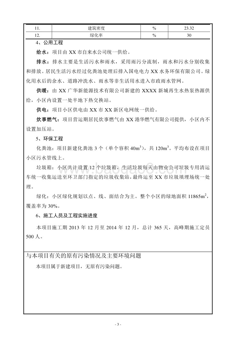 XX地产工程环境影响评价报告书.doc_第4页