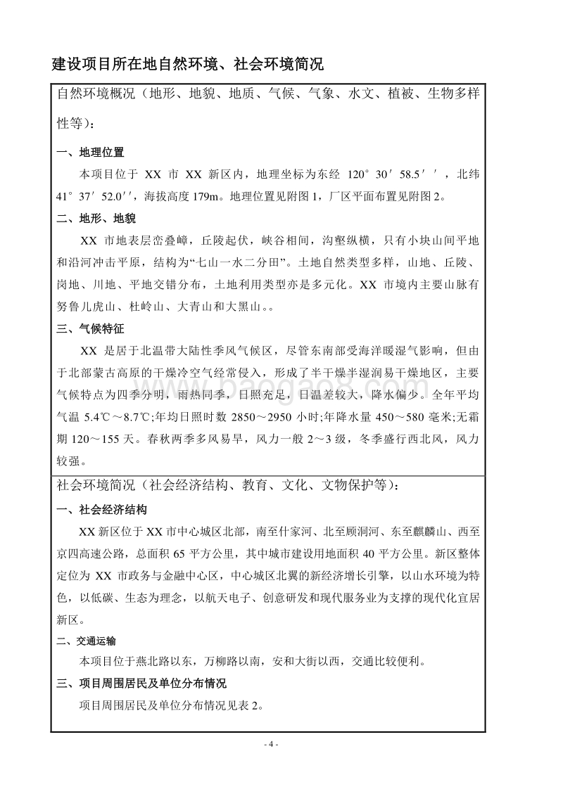 XX地产工程环境影响评价报告书.doc_第5页