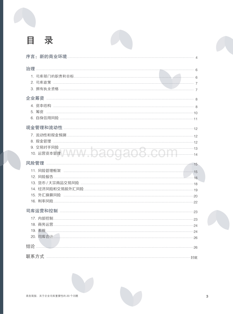 关于企业司库重要性的20个问题.pdf_第3页