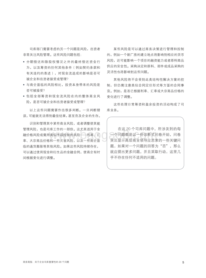 关于企业司库重要性的20个问题.pdf_第5页