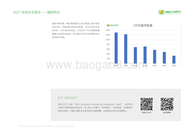 2017-2018年度安全报告——漏洞势态.pdf_第5页