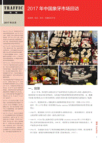 2017-2018年中国象牙市场回访报告.pdf
