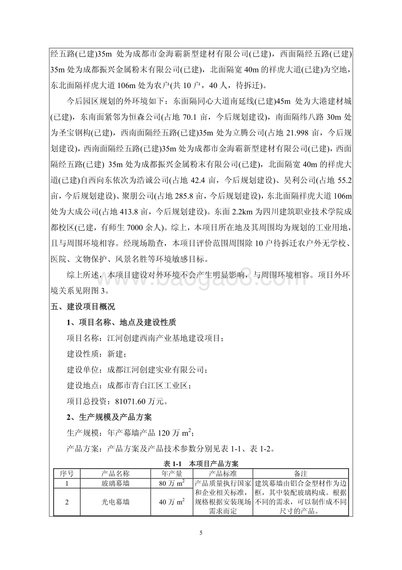 XX产业基地建设项目环境影响评价报告书.pdf_第5页