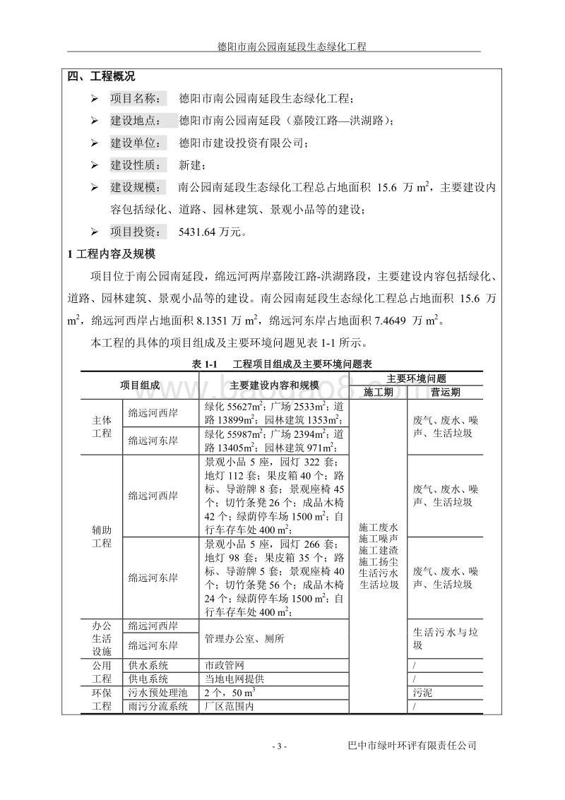 XX公园生态绿化工程环境影响评价报告表.pdf_第5页