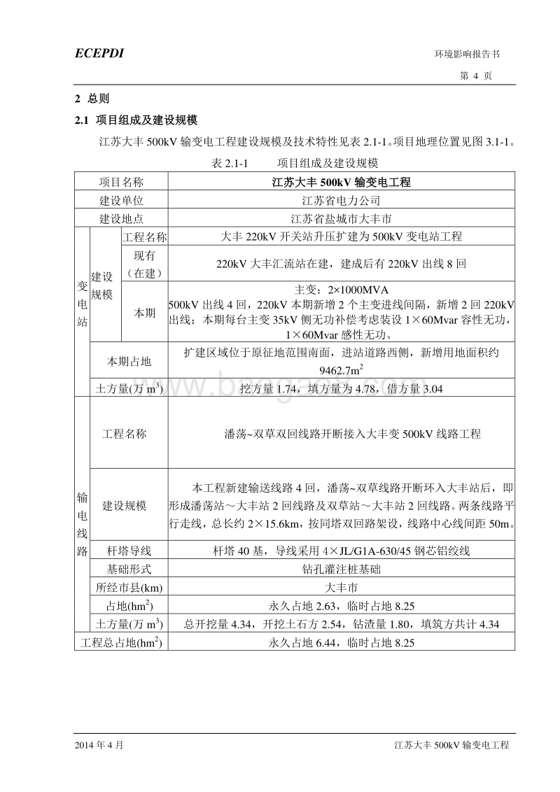 XX输变电工程环境影响评价报告书 (3).pdf_第5页