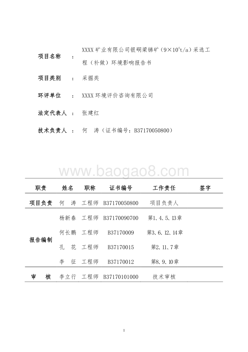 XX矿业公司环境影响评价报告书.doc_第2页