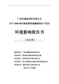 XX新材料公司环境影响评价报告书.pdf