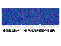 中国非房地产企业信用状况大数据分析报告.pptx