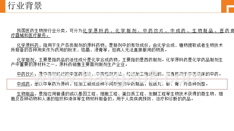 2017-2018中国上市公司中成药大数据研究报告.pptx_第2页