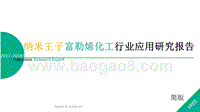 2017-2018年纳米王子富勒烯化工行业应用研究报告.pptx