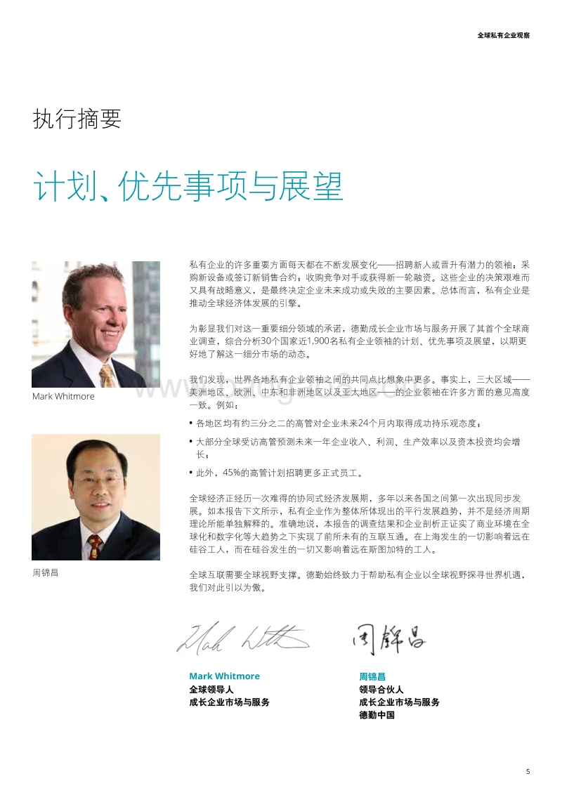 全球私有企业观察：计划、优先事项及展望.pdf_第5页