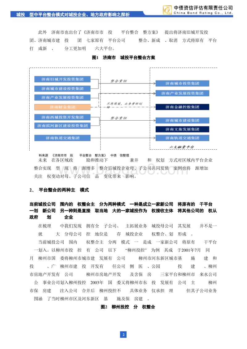 城投转型中平台整合模式对城投企业、地方政府影响之探析.pdf_第3页