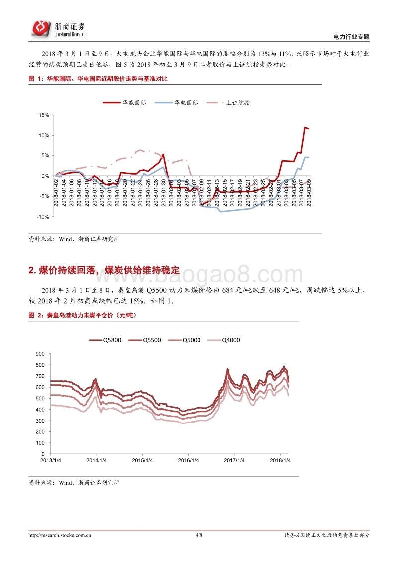 电力行业系列报告（3）：火电盈利预期走出低谷，当下最值得关注什么？.pdf_第4页