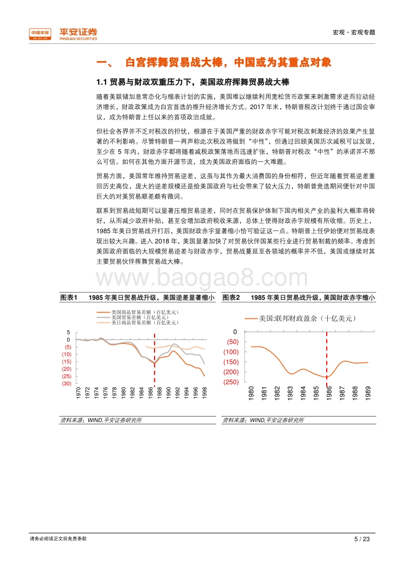 中美贸易战情景分析：美国会拿哪些行业开刀？中国如何反制防范并举？.pdf_第5页