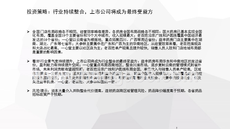 医药行业多因素驱动下的连锁药店投资机会分析报告.pptx_第3页