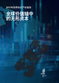 2017年世界知识产权报告：全球价值链中的无形资本.pdf