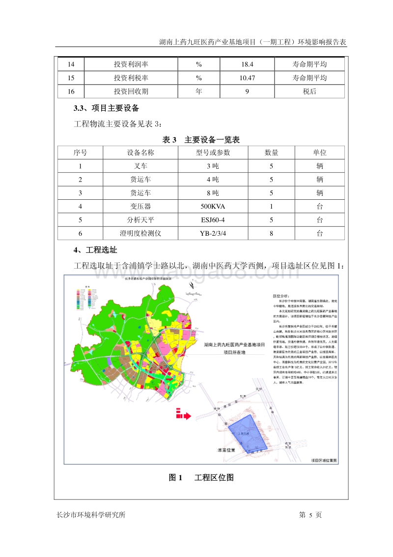 XX上药九旺医药产业基地项目（一期工程）环境影响评价报告书全本.pdf_第5页