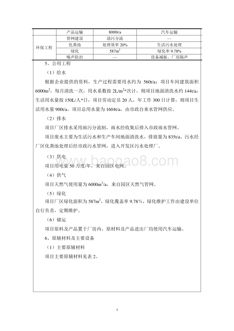 XX开元新材料有限公司年产8000吨滑动水口项目环境影响评价报告书全本.doc_第5页